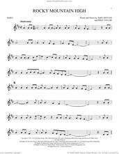 Cover icon of Rocky Mountain High sheet music for horn solo by John Denver and Mike Taylor, intermediate skill level