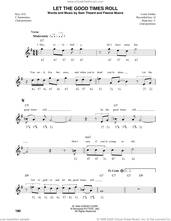 Cover icon of Let The Good Times Roll sheet music for harmonica solo by Shirley & Lee, Fleecie Moore and Sam Theard, intermediate skill level