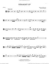 Cover icon of Straight Up sheet music for viola solo by Paula Abdul and Elliot Wolff, intermediate skill level