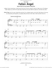 Cover icon of Fallen Angel sheet music for piano solo by Guy Fletcher and Doug Flett, beginner skill level