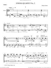 Cover icon of String Quartet No. 2 (Parts) (complete set of parts) sheet music for string quartet (violin, viola, cello) by Helen Grime, classical score, intermediate skill level