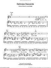 Cover icon of Darkness Descends sheet music for voice, piano or guitar by Laura Marling, intermediate skill level