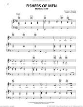 Cover icon of Fishers Of Men sheet music for voice, piano or guitar by Harry D. Clarke, intermediate skill level