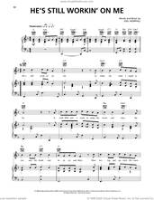 Cover icon of He's Still Workin' On Me sheet music for voice, piano or guitar by Joel Hemphill, intermediate skill level