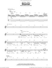 Cover icon of Downer sheet music for bass (tablature) (bass guitar) by Nirvana and Kurt Cobain, intermediate skill level