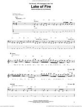 Cover icon of Lake Of Fire sheet music for bass (tablature) (bass guitar) by Nirvana, Meat Puppets and Curt Kirkwood, intermediate skill level