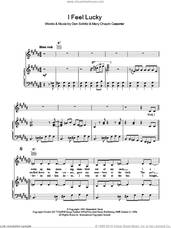 Cover icon of I Feel Lucky sheet music for voice, piano or guitar by Mary Chapin Carpenter and Don Schlitz, intermediate skill level