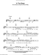 Cover icon of In Too Deep sheet music for voice and other instruments (fake book) by Sum 41, Deryck Whibley and Greig Nori, intermediate skill level