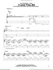 Cover icon of I Love You All sheet music for guitar (tablature) by Ozzy Osbourne, Adam Wakeman and Kevin Churko, intermediate skill level