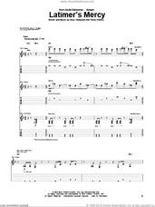 Cover icon of Latimer's Mercy sheet music for guitar (tablature) by Ozzy Osbourne and Kevin Churko, intermediate skill level