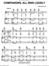 Cover icon of Companions, All Sing Loudly sheet music for voice, piano or guitar, intermediate skill level