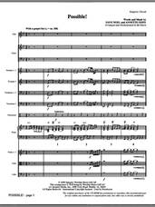 Cover icon of Possible! (complete set of parts) sheet music for orchestra/band (Orchestra) by BJ Davis, Annette Oden and Dave Noel, intermediate skill level