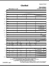 Cover icon of Glorified (complete set of parts) sheet music for orchestra/band (Orchestra) by Jared Anderson and J. Daniel Smith, intermediate skill level