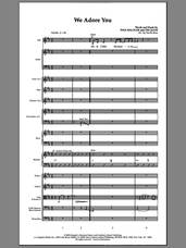 Cover icon of We Adore You (complete set of parts) sheet music for orchestra/band (Orchestra) by Paul Baloche, Harold Ross and Tim Janis, intermediate skill level