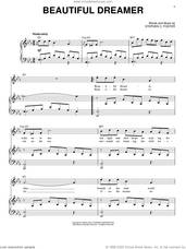 Cover icon of Beautiful Dreamer sheet music for voice and piano by Stephen Foster, intermediate skill level