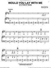 Cover icon of Would You Lay With Me (In A Field Of Stone) sheet music for voice, piano or guitar by Tanya Tucker and David Allan Coe, intermediate skill level