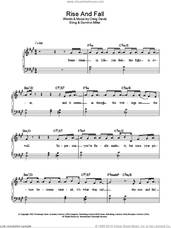 Cover icon of Rise and Fall sheet music for piano solo by Craig David and Dominic Miller, easy skill level