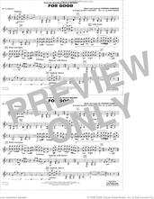 Cover icon of For Good (from Wicked) (arr. Matt Conaway and Matt Finger) sheet music for marching band (Bb clarinet) by Stephen Schwartz, Matt Conaway and Matt Finger, intermediate skill level