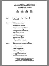 Cover icon of Jesus Gonna Be Here sheet music for guitar (chords) by Tom Waits, intermediate skill level
