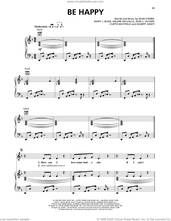Cover icon of Be Happy sheet music for voice, piano or guitar by Mary J. Blige, Arlene Delvalle, Curtis Mayfield, Gilbert Askey, Jean C. Olivier and Sean Combs, intermediate skill level