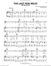 Cover icon of The Last Few Miles (On My Knees) sheet music for voice, piano or guitar by Jimmie Davis and Bob Willis, intermediate skill level
