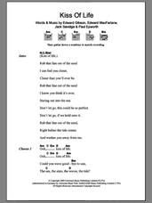 Cover icon of Kiss Of Life sheet music for guitar (chords) by Friendly Fires, Edward Gibson, Edward MacFarlane, Jack Savidge and Paul Epworth, intermediate skill level