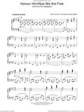 Cover icon of Honor Him/Now We Are Free (from Gladiator) sheet music for piano solo by Hans Zimmer, Klaus Badelt and Lisa Gerrard, intermediate skill level