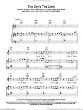 Cover icon of The Sky's The Limit sheet music for voice, piano or guitar by Jason Derulo, Alex James, Evan Bogart, Giorgio Moroder, Irene Cara, Jason Desrouleaux, Jonathan Rotem and Keith Forsey, intermediate skill level