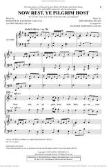 Now Rest Ye Pilgrim Host sheet music download