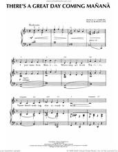There's A Great Day Coming Manana sheet music download