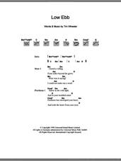 Cover icon of Low Ebb sheet music for guitar (chords) by Tim Wheeler, intermediate skill level