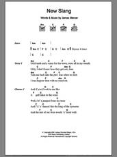 Cover icon of New Slang sheet music for guitar (chords) by The Shins and James Mercer, intermediate skill level