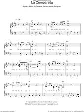 Cover icon of La Cumparsita sheet music for piano solo by Gerardo Hernan Matos Rodriguez, easy skill level