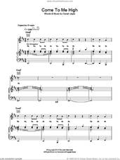 Cover icon of Come To Me High sheet music for voice, piano or guitar by Rumer and Sarah Joyce, intermediate skill level