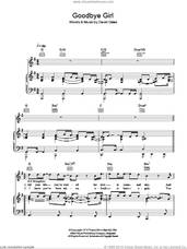Cover icon of Goodbye Girl sheet music for voice, piano or guitar by Rumer and David Gates, intermediate skill level