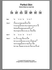Cover icon of Perfect Skin sheet music for guitar (chords) by Lloyd Cole, intermediate skill level