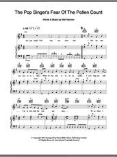 Cover icon of The Pop Singer's Fear Of The Pollen Count sheet music for voice, piano or guitar by The Divine Comedy and Neil Hannon, intermediate skill level