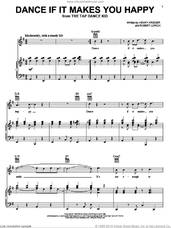 Cover icon of Dance If It Makes You Happy sheet music for voice, piano or guitar by Robert Lorick and Henry Krieger, intermediate skill level