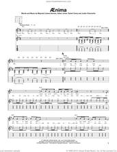 Cover icon of Aenima sheet music for guitar (tablature) by Tool, Adam Jones, Daniel Carel and Justin Chancellor, intermediate skill level