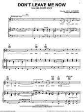 Cover icon of Don't Leave Me Now sheet music for voice, piano or guitar by Elvis Presley, Aaron Schroeder and Ben Weisman, intermediate skill level