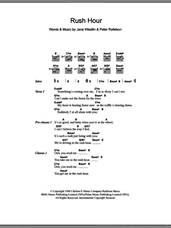 Cover icon of Rush Hour sheet music for guitar (chords) by Jane Wiedlin and Peter Rafelson, intermediate skill level