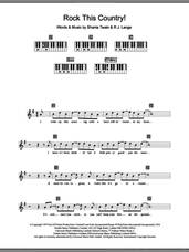 Cover icon of Rock This Country! sheet music for piano solo (chords, lyrics, melody) by Shania Twain and Robert John Lange, intermediate piano (chords, lyrics, melody)