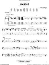 Cover icon of Jolene sheet music for guitar solo (chords) by Ray LaMontagne, easy guitar (chords)