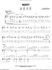 Cover icon of Mary sheet music for guitar solo (chords) by Zac Brown Band, J Cline and Zac Brown, easy guitar (chords)