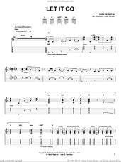 Cover icon of Let It Go sheet music for guitar solo (chords) by Zac Brown Band, Wyatt Durrette and Zac Brown, easy guitar (chords)