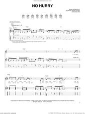 Cover icon of No Hurry sheet music for guitar solo (chords) by Zac Brown Band, James Otto, Wyatt Durrette and Zac Brown, easy guitar (chords)