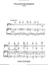 Cover icon of The Lord Is My Shepherd sheet music for voice, piano or guitar, intermediate skill level
