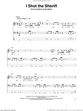 Cover icon of I Shot The Sheriff sheet music for bass (tablature) (bass guitar) by Eric Clapton, Warren G and Bob Marley, intermediate skill level