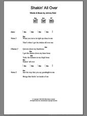 Cover icon of Shakin' All Over sheet music for guitar (chords) by Johnny Kidd, intermediate skill level