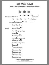 Cover icon of Still Water (Love) sheet music for guitar (chords) by The Four Tops and Frank Wilson, intermediate skill level